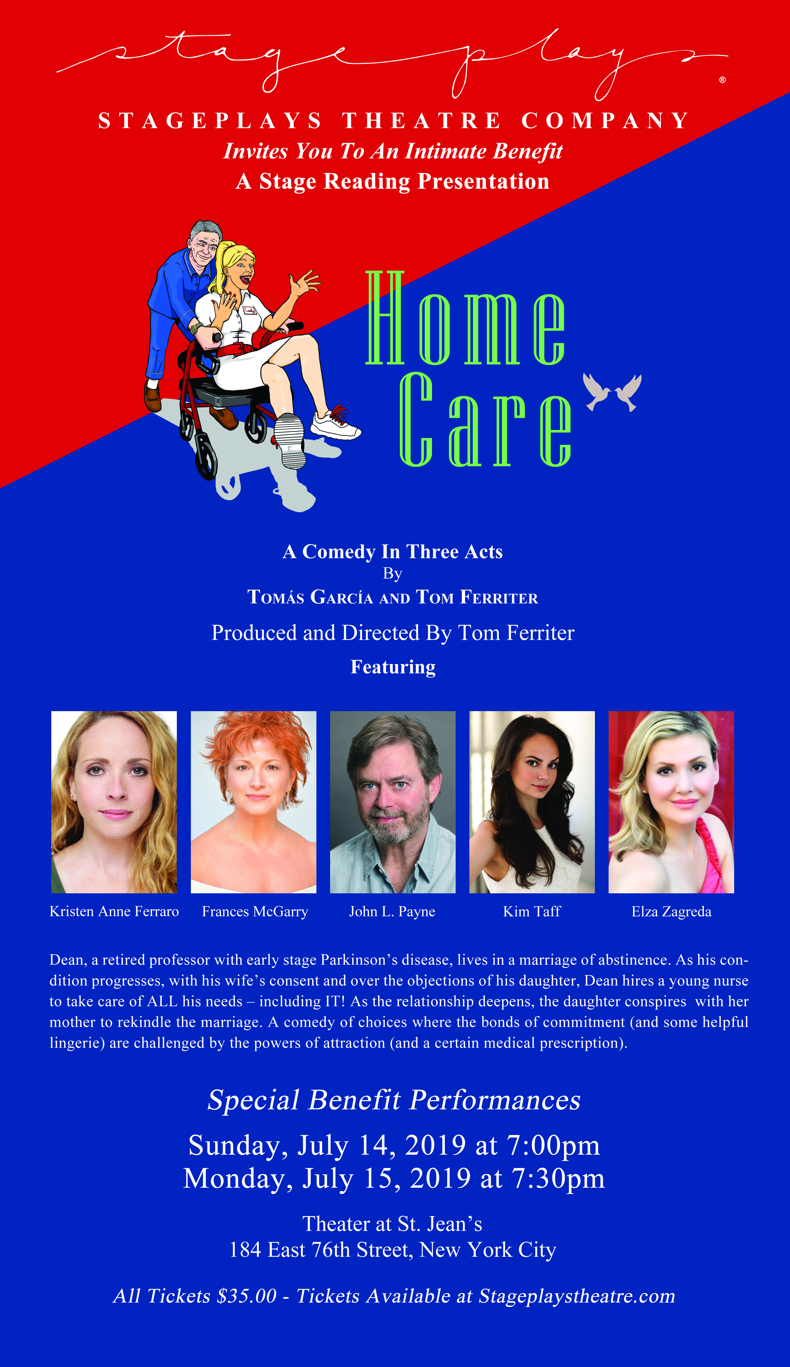 'Home Care' show poster
