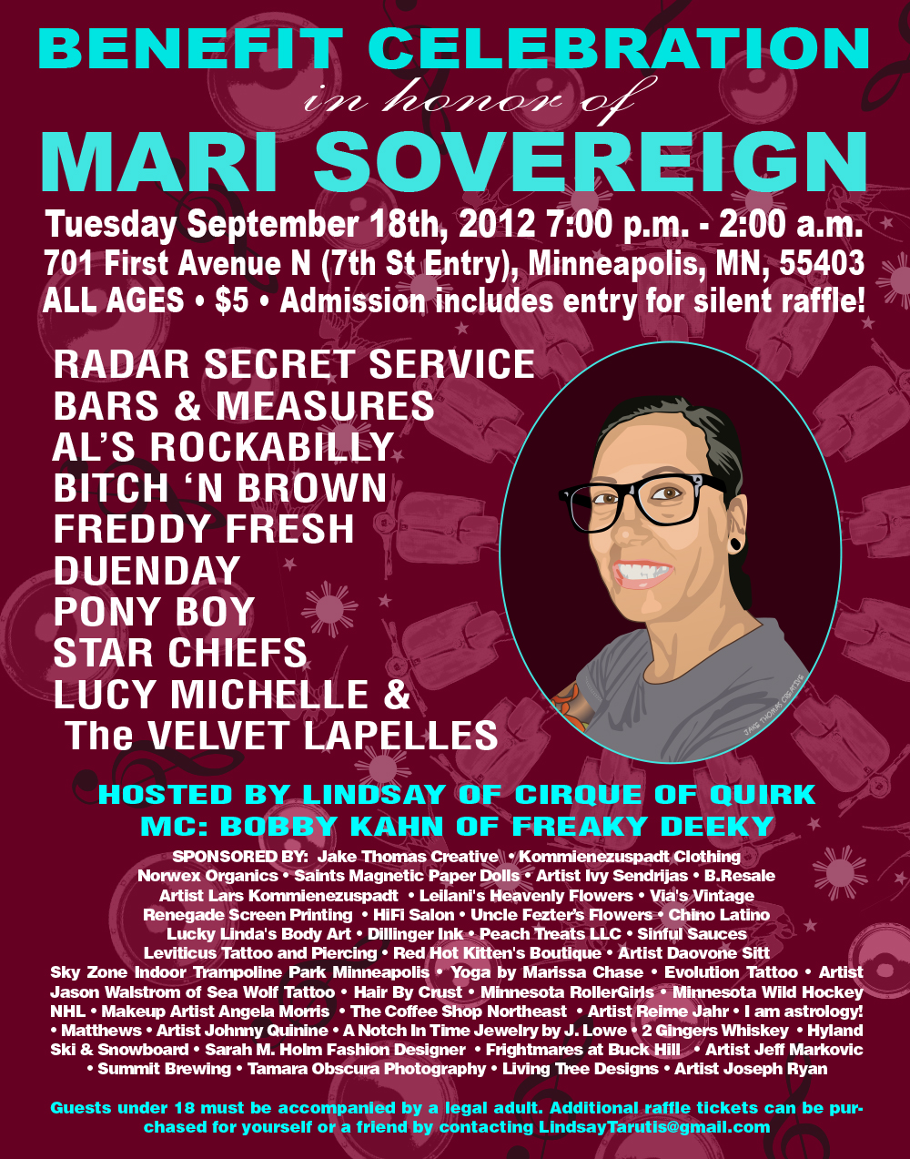 Benefit for Mari Sovereign