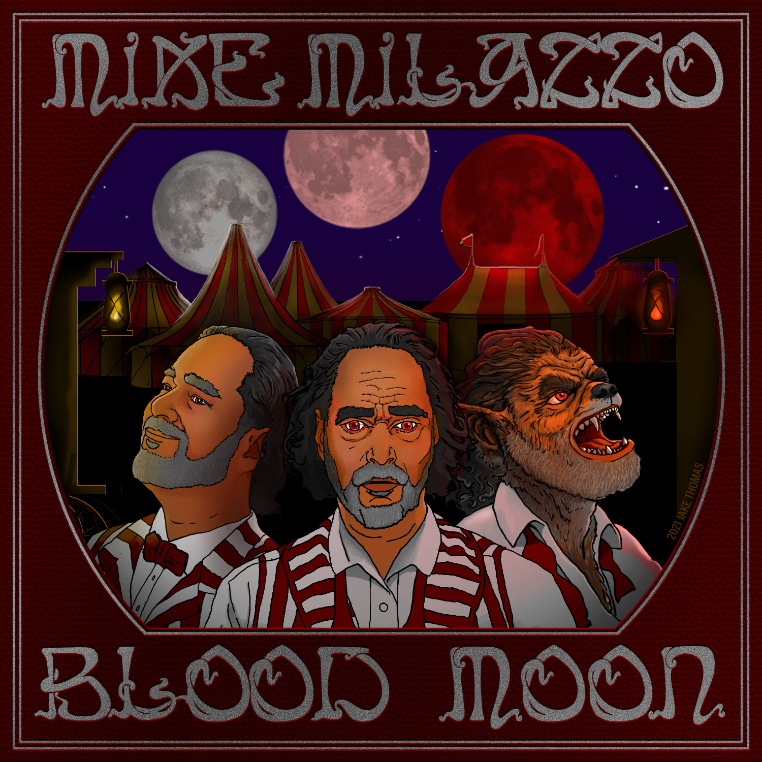 Single cover for Blood Moon