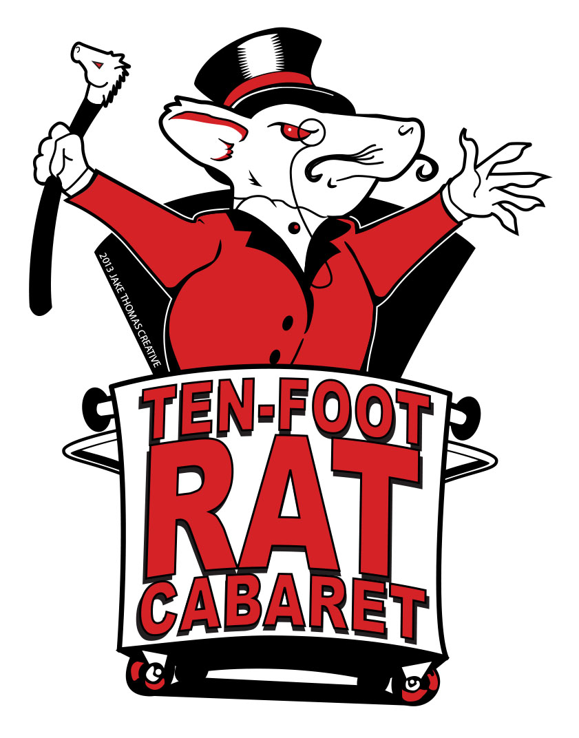 Ten Foot Rat Cabaret logo